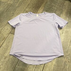 Lululemon Light Purple Short Sleeve T-Shirt